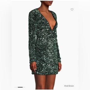 Sequin minidress- Glamour